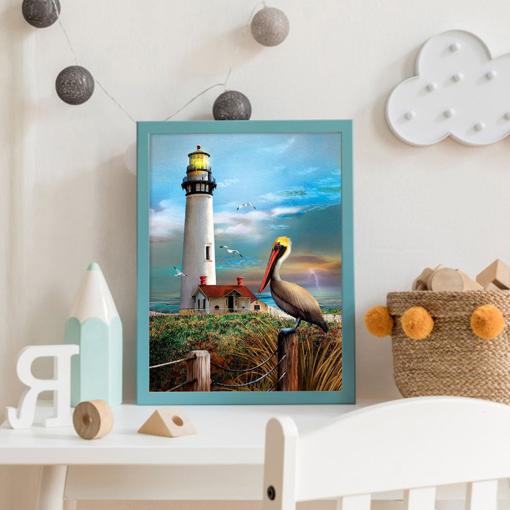 Long Beak - Full Square Drill Diamond Painting 30*40CM