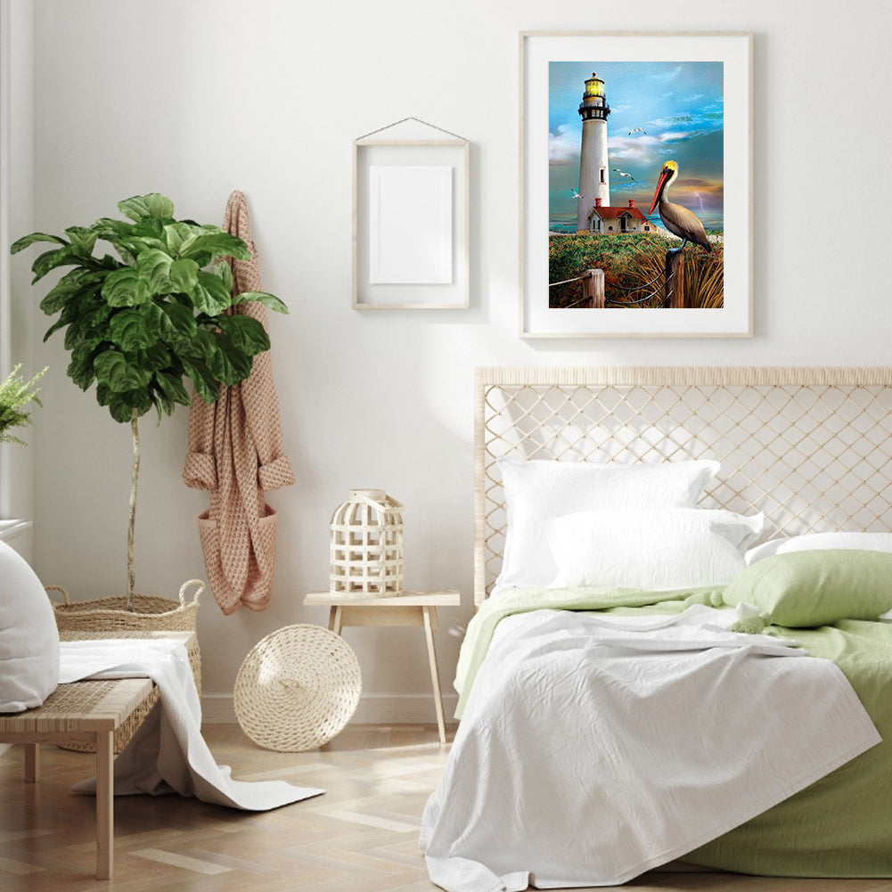 Long Beak - Full Square Drill Diamond Painting 30*40CM