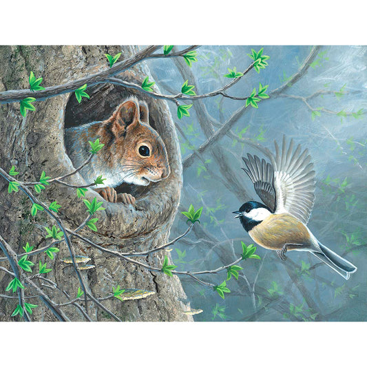 Squirrel - Full Square Drill Diamond Painting 30*40CM