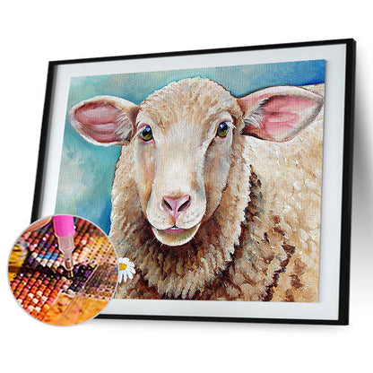 Sheep - Full Square Drill Diamond Painting 30*40CM