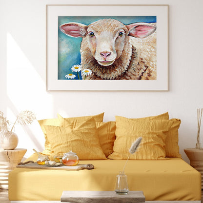 Sheep - Full Square Drill Diamond Painting 30*40CM