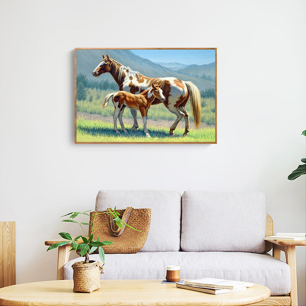 Horse - Full Square Drill Diamond Painting 30*40CM