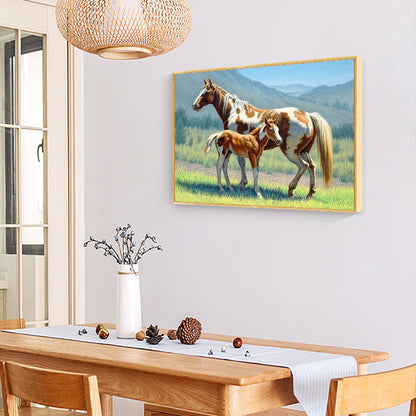 Horse - Full Square Drill Diamond Painting 30*40CM