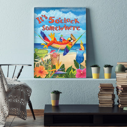 Leisurely Parrot - Full Square Drill Diamond Painting 30*40CM