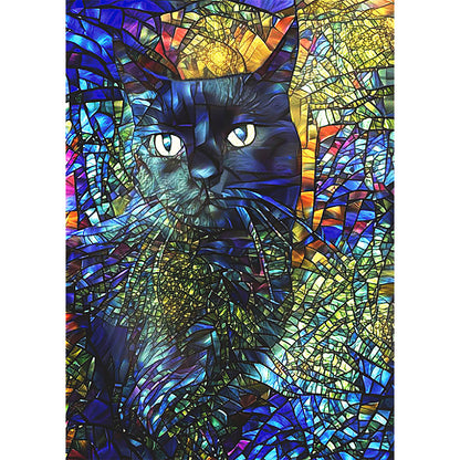 Cat - Full Square Drill Diamond Painting 30*40CM