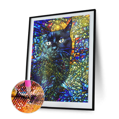 Cat - Full Square Drill Diamond Painting 30*40CM