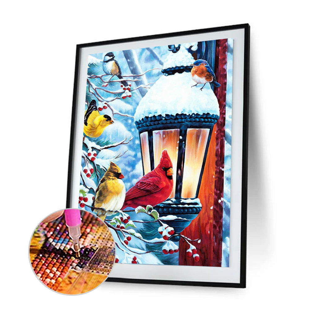 Bird - Full Square Drill Diamond Painting 30*40CM