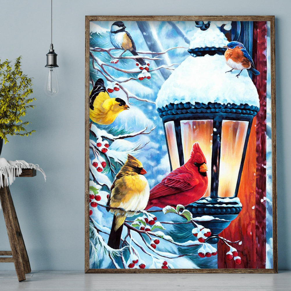 Bird - Full Square Drill Diamond Painting 30*40CM