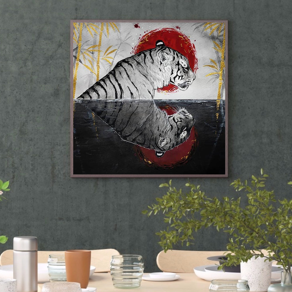 Tiger - Full Square Drill Diamond Painting 30*40CM