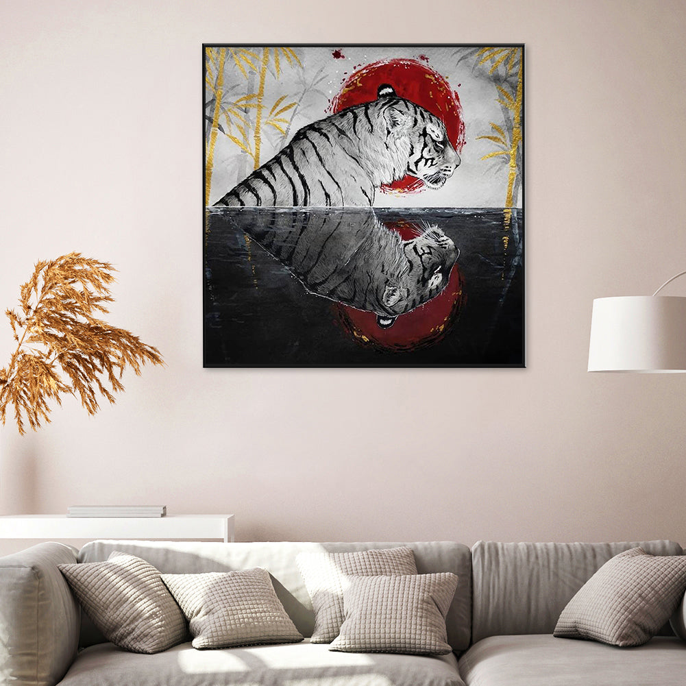 Tiger - Full Square Drill Diamond Painting 30*40CM