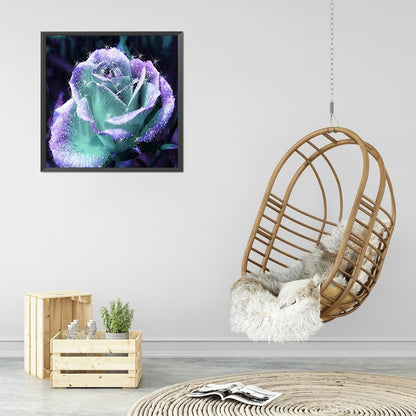 Rose Flower - Full Round Drill Diamond Painting 40*40CM