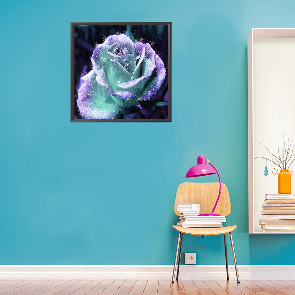 Rose Flower - Full Round Drill Diamond Painting 40*40CM