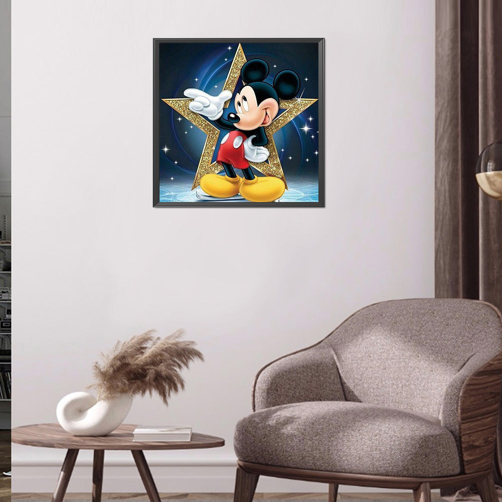 Mickey - Full Round Drill Diamond Painting 40*40CM