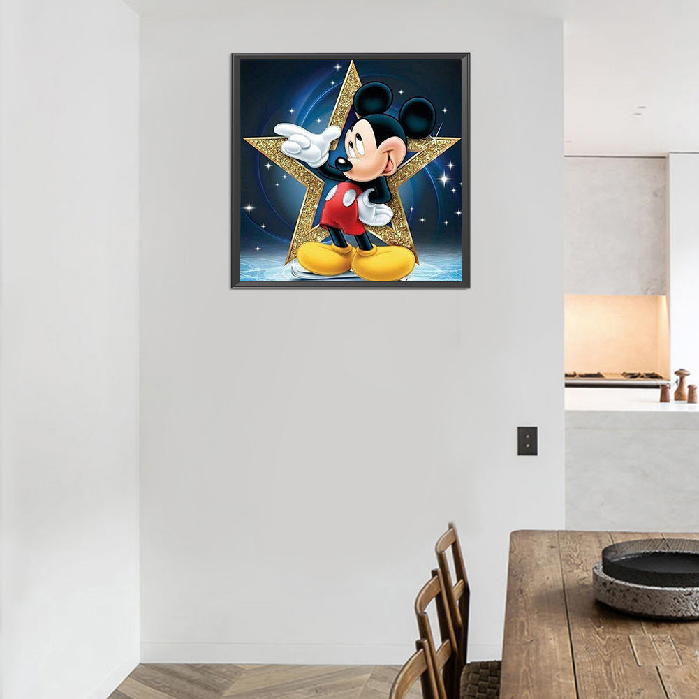 Mickey - Full Round Drill Diamond Painting 40*40CM