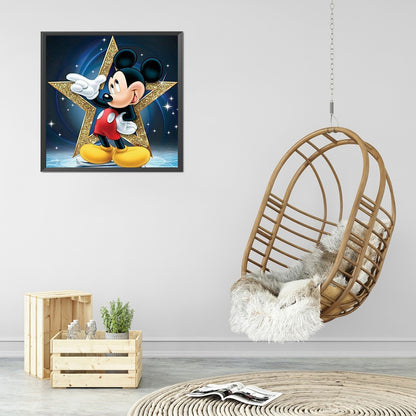 Mickey - Full Round Drill Diamond Painting 40*40CM