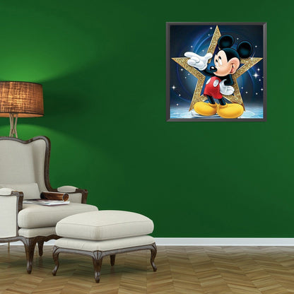 Mickey - Full Round Drill Diamond Painting 40*40CM