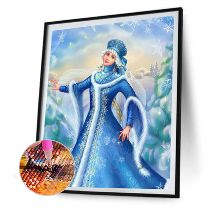 Christmas Fairy - Full Round Drill Diamond Painting 40*50CM