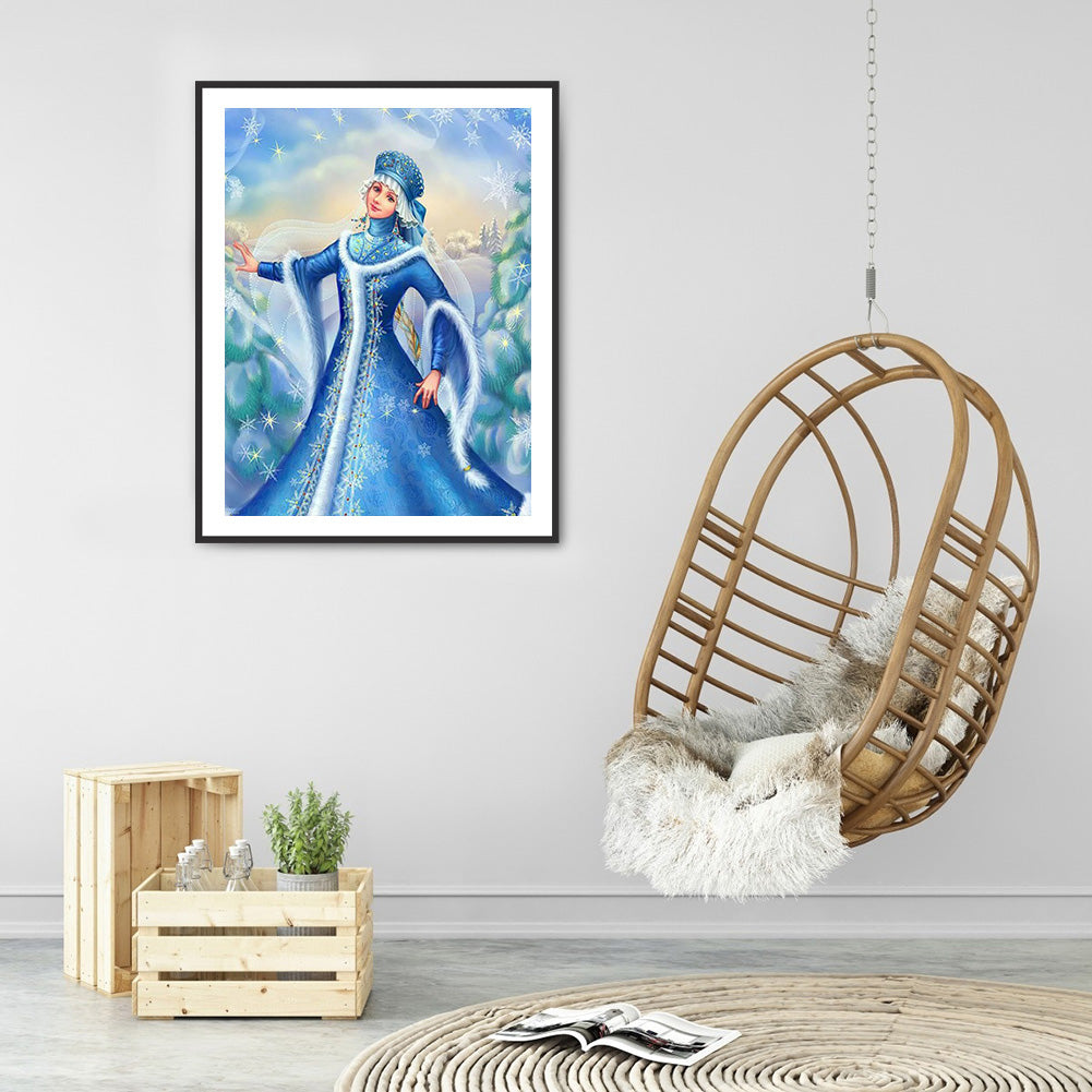 Christmas Fairy - Full Round Drill Diamond Painting 40*50CM