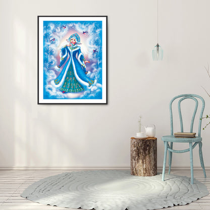 Christmas Fairy - Full Round Drill Diamond Painting 40*50CM