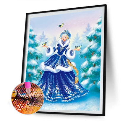 Christmas Fairy - Full Round Drill Diamond Painting 40*50CM