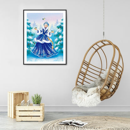 Christmas Fairy - Full Round Drill Diamond Painting 40*50CM