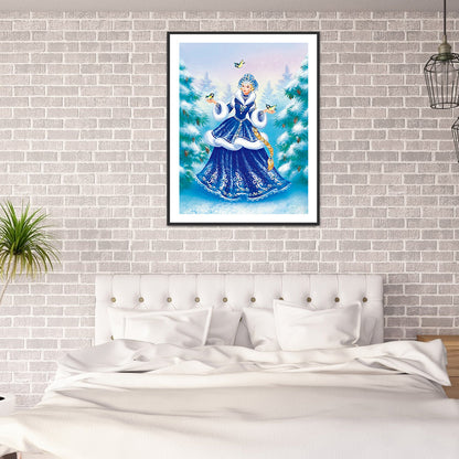 Christmas Fairy - Full Round Drill Diamond Painting 40*50CM