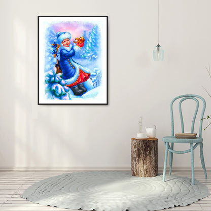 Christmas Fairy - Full Round Drill Diamond Painting 40*50CM