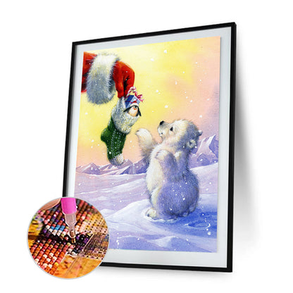 Snow Treasure - Full Square Drill Diamond Painting 30*40CM