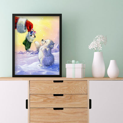 Snow Treasure - Full Square Drill Diamond Painting 30*40CM