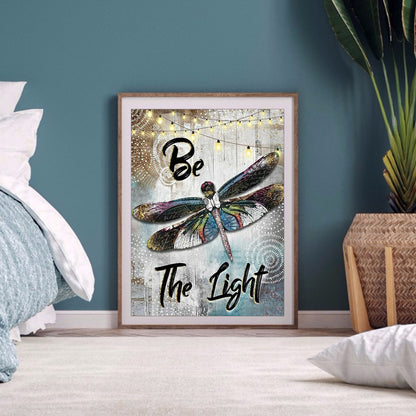 Dragonfly - Full Square Drill Diamond Painting 30*40CM