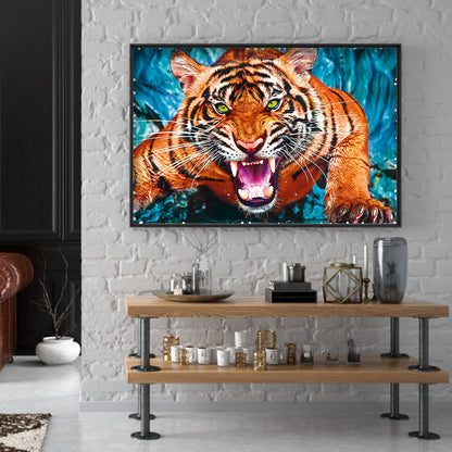 Tiger - Full Square Drill Diamond Painting 30*40CM