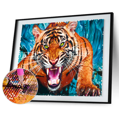 Tiger - Full Square Drill Diamond Painting 30*40CM