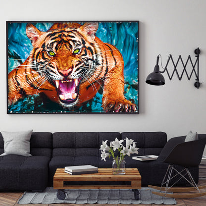 Tiger - Full Square Drill Diamond Painting 30*40CM