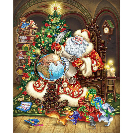 Santa Claus - Full Square Drill Diamond Painting 30*40CM