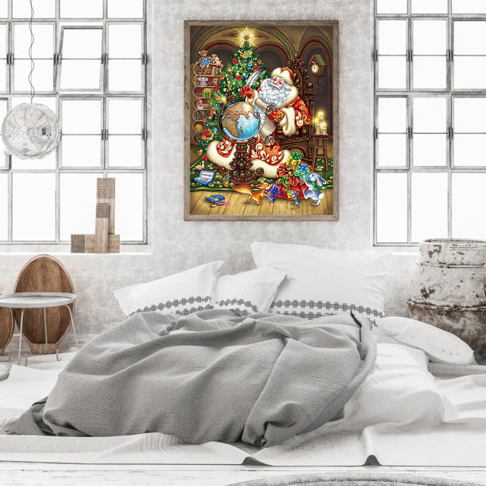 Santa Claus - Full Square Drill Diamond Painting 30*40CM