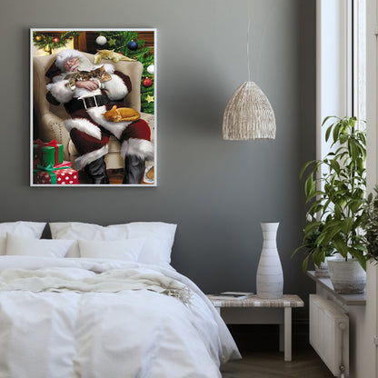 Santa Claus - Full Square Drill Diamond Painting 30*40CM