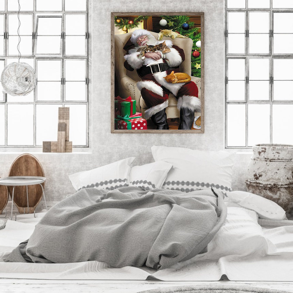 Santa Claus - Full Square Drill Diamond Painting 30*40CM