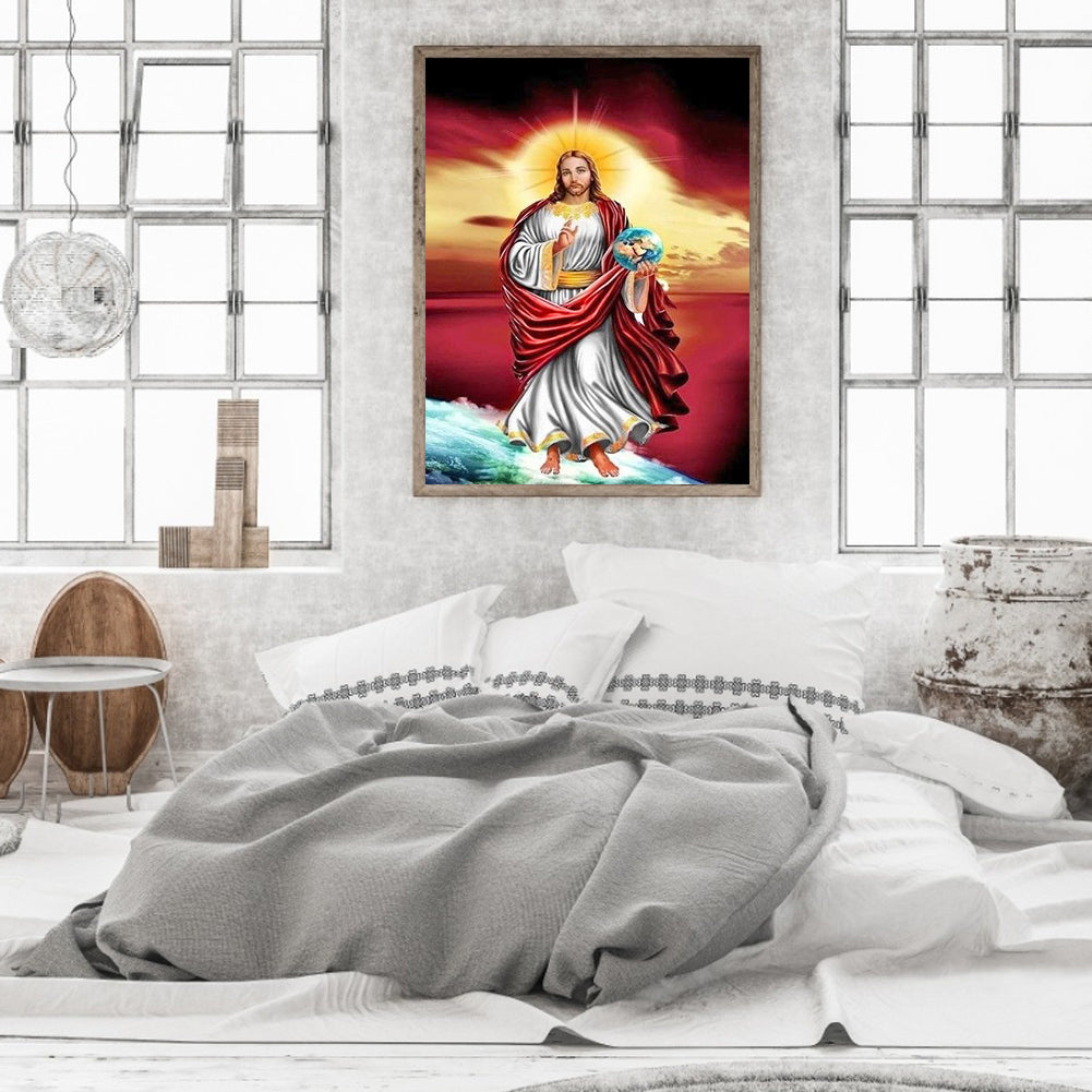 Jesus - Full Square Drill Diamond Painting 30*40CM