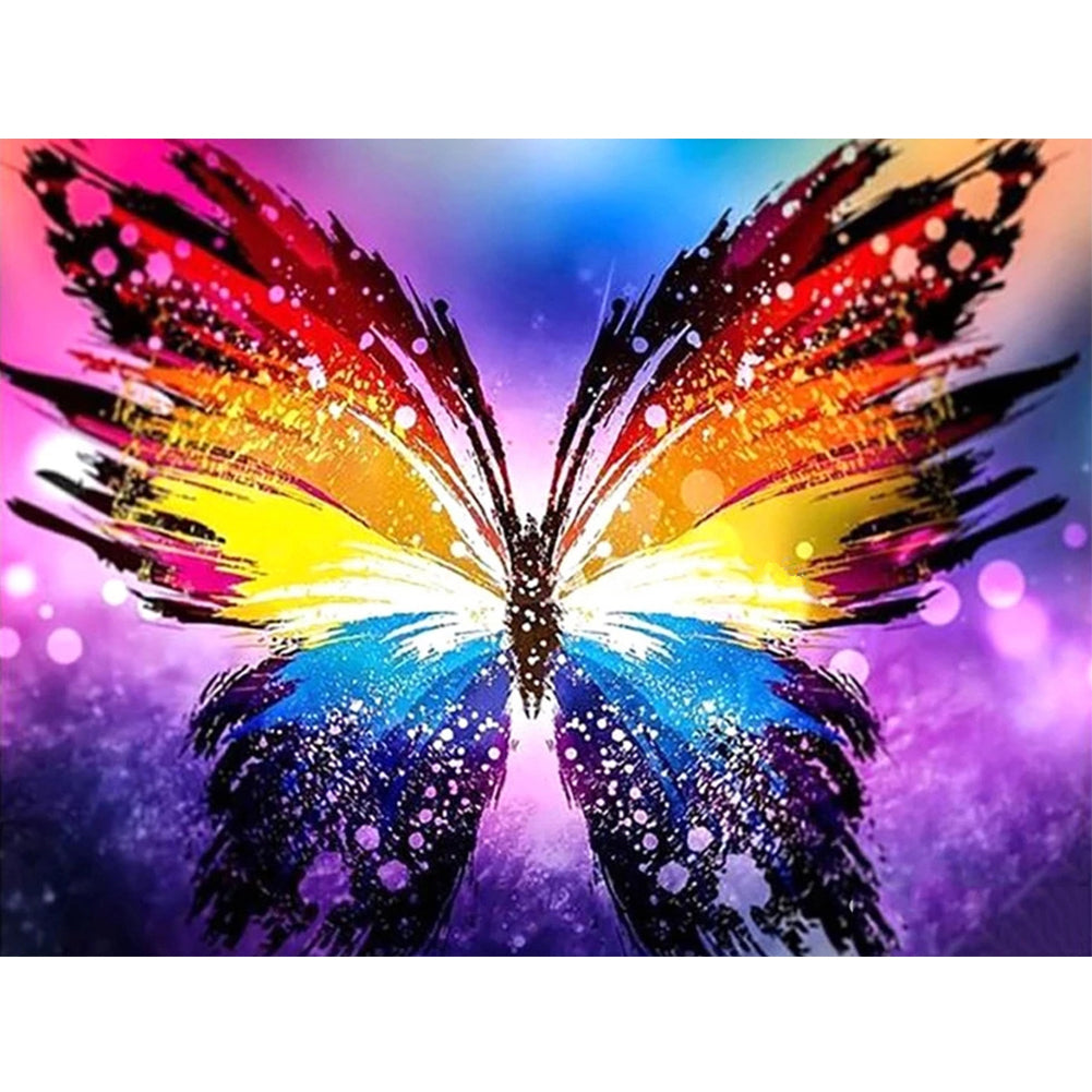 Butterfly - Full Square Drill Diamond Painting 30*40CM