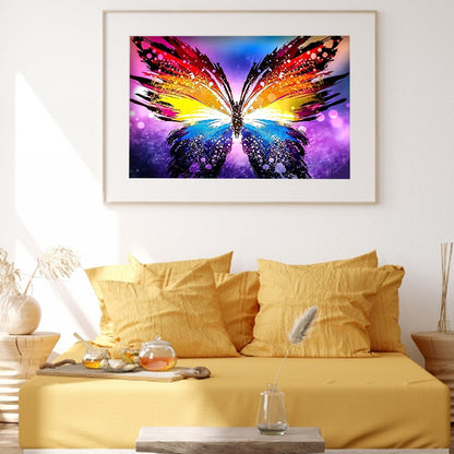 Butterfly - Full Square Drill Diamond Painting 30*40CM