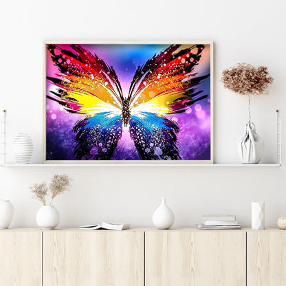 Butterfly - Full Square Drill Diamond Painting 30*40CM