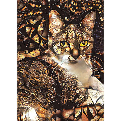 Cat - Full Square Drill Diamond Painting 30*40CM