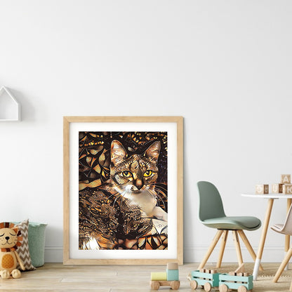 Cat - Full Square Drill Diamond Painting 30*40CM