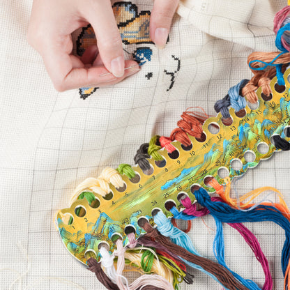 Cross Stitch Embroidery Thread Organizer 36 Positions Sewing Line Holder