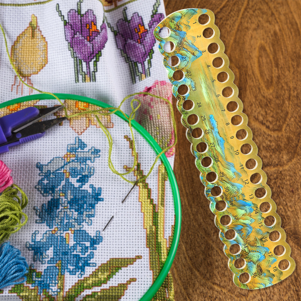 Cross Stitch Embroidery Thread Organizer 36 Positions Sewing Line Holder