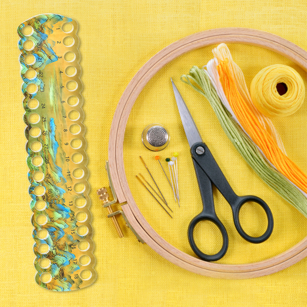 Cross Stitch Embroidery Thread Organizer 36 Positions Sewing Line Holder