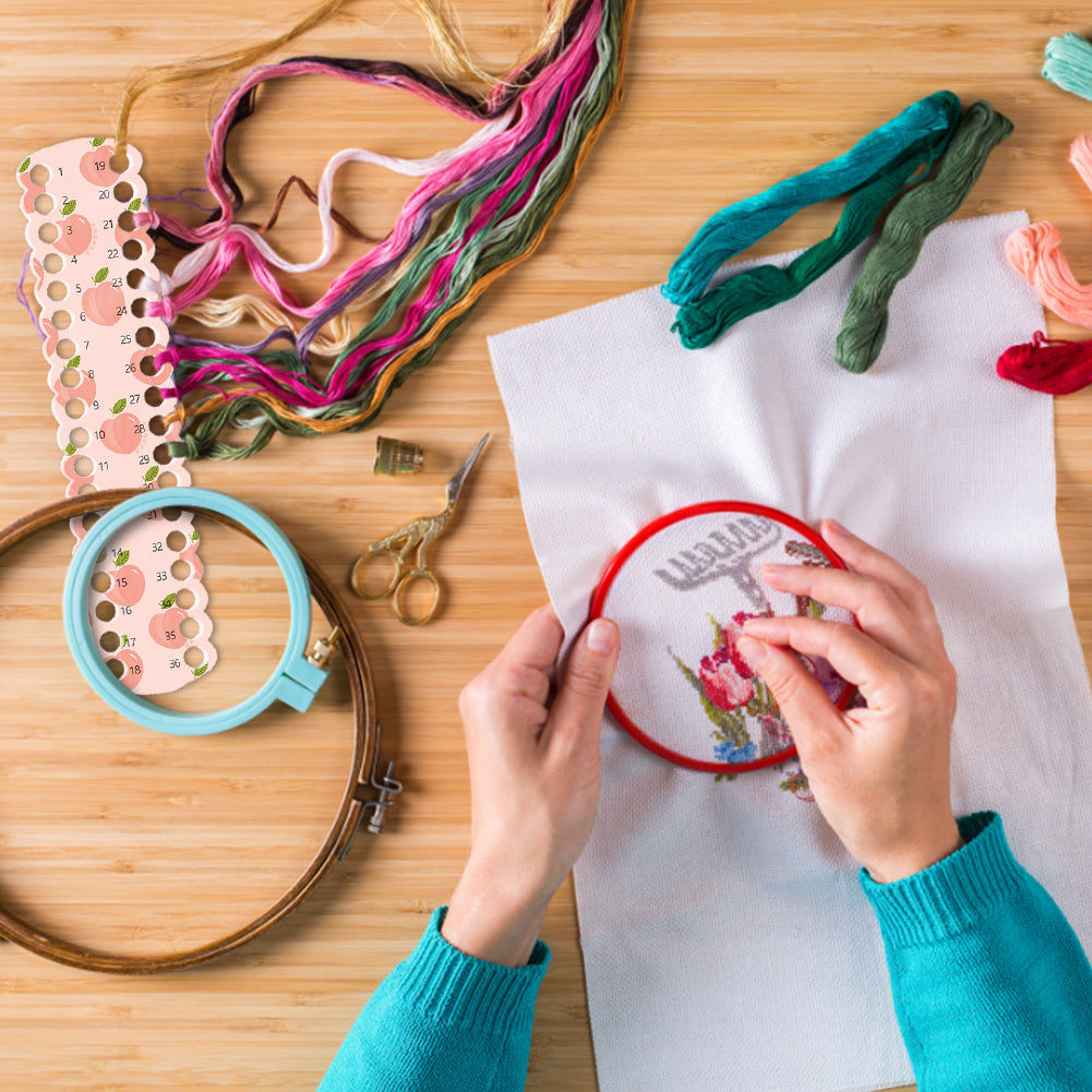 Cross Stitch Embroidery Thread Organizer 36 Positions Sewing Line Holder