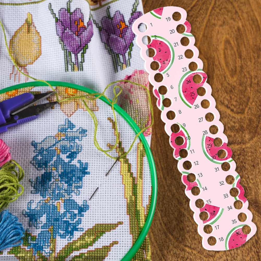 Cross Stitch Embroidery Thread Organizer 36 Positions Sewing Line Holder
