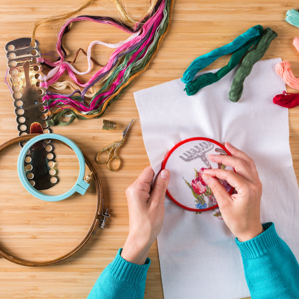 Cross Stitch Embroidery Thread Organizer 36 Positions Sewing Line Holder