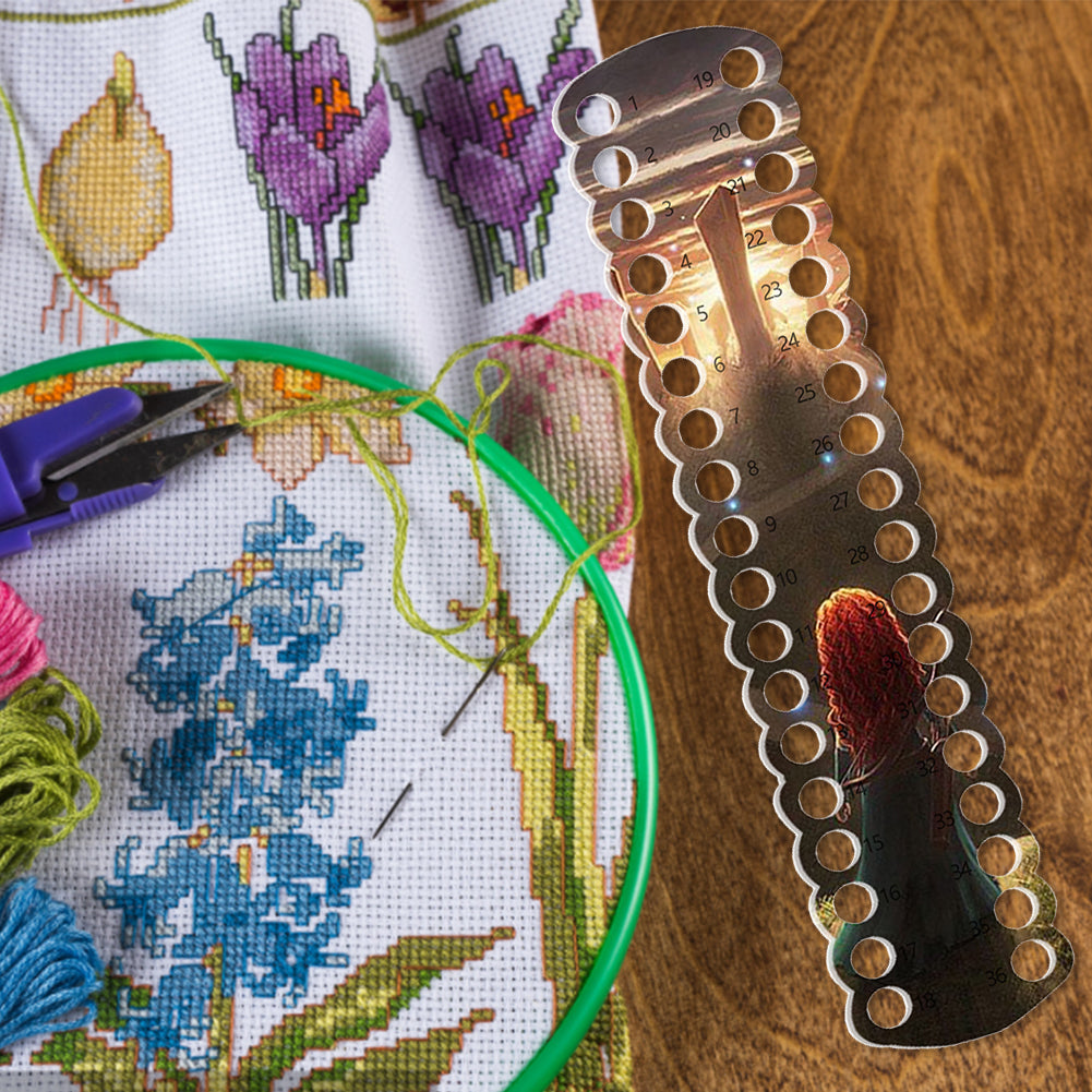 Cross Stitch Embroidery Thread Organizer 36 Positions Sewing Line Holder